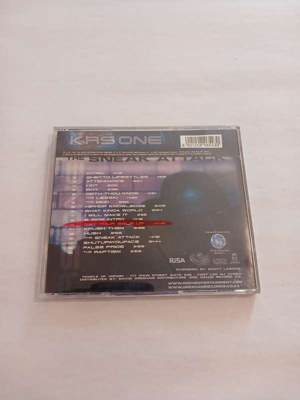 KRS ONE, The Sneak Attack CD