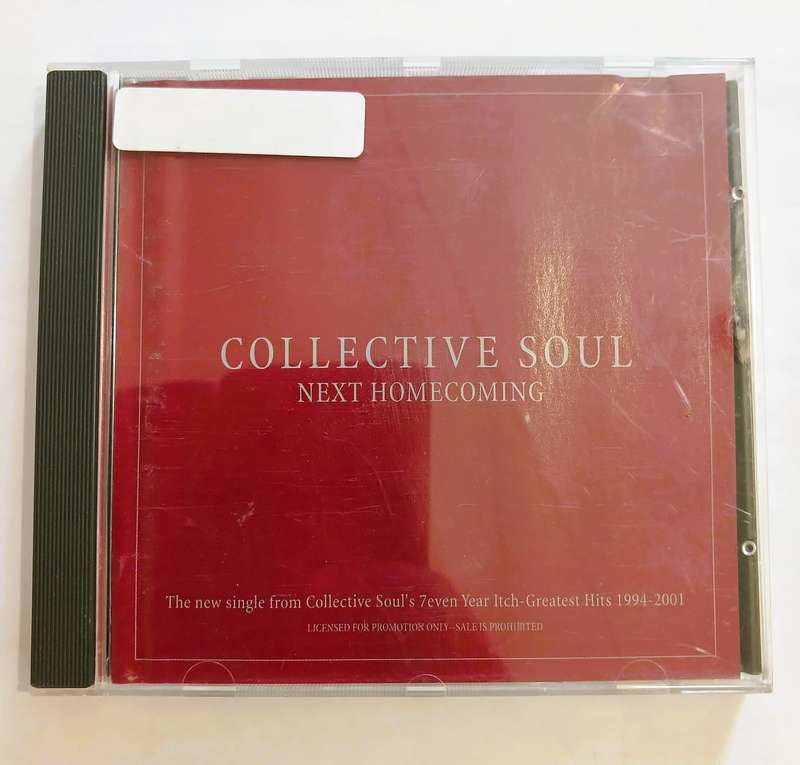 Collective Soul, Next Homecoming CD single, Promo, US