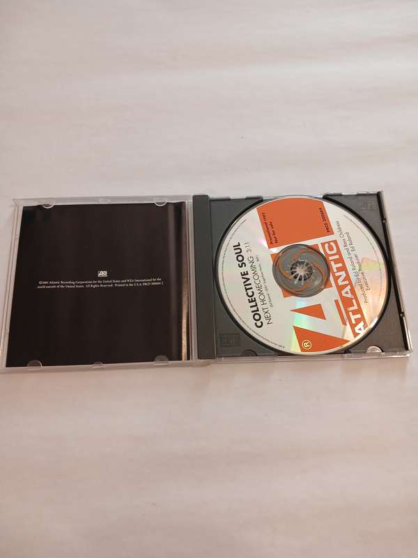 Collective Soul, Next Homecoming CD single, Promo, US