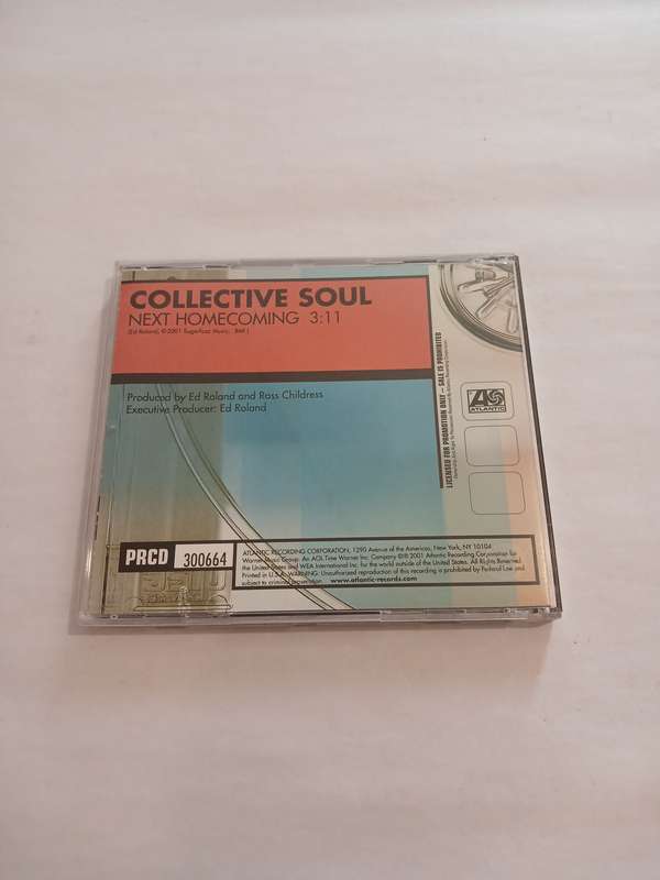 Collective Soul, Next Homecoming CD single, Promo, US