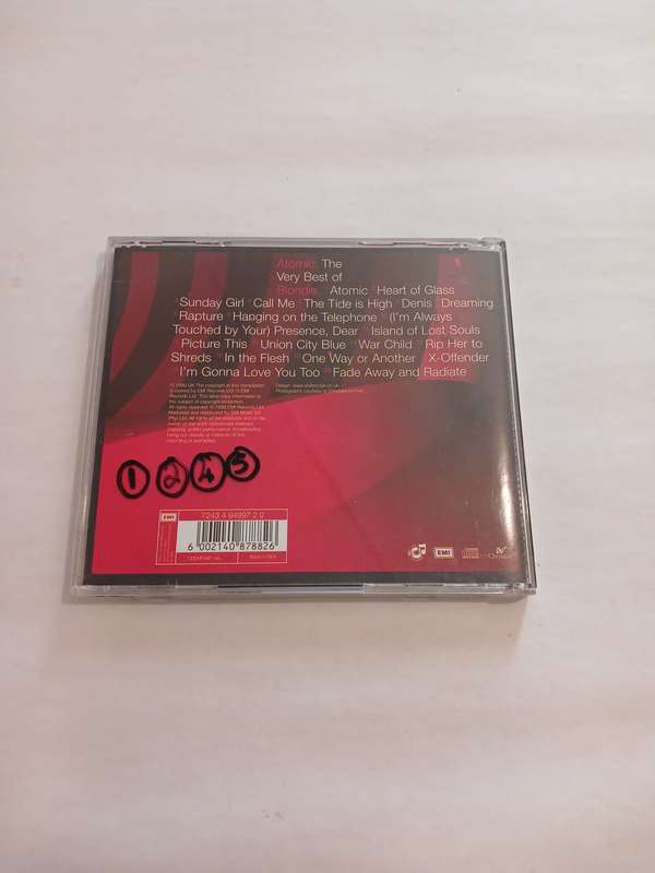 Atomic Blondie, The Very Best Of CD