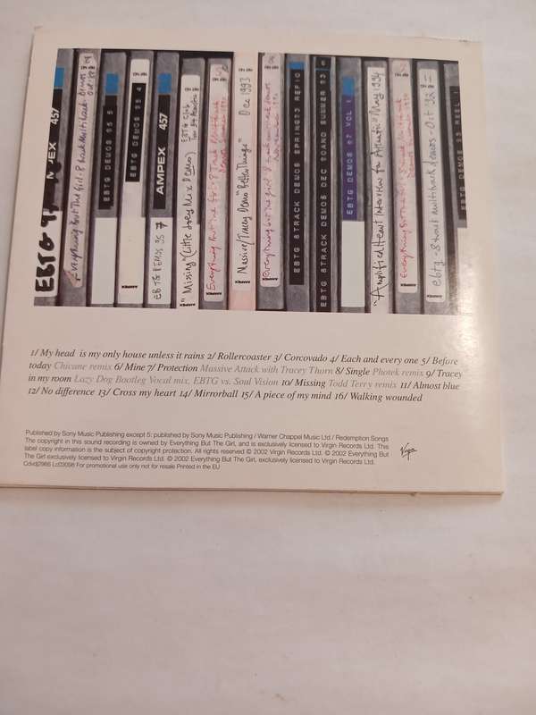 Everything but the Girl, Like the Deserts miss the Rain CD, Europe