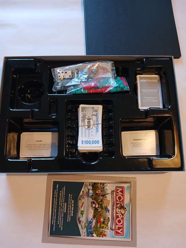 Monopoly Board Game, The Here & Now, New Zealand Edition