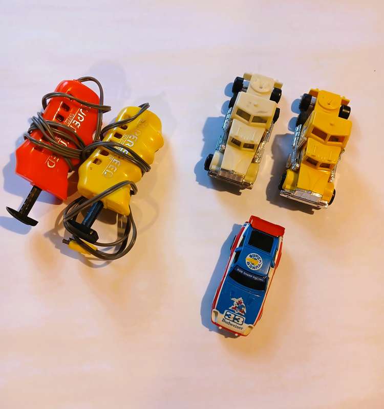Slot Cars and Controllers, See Desr.