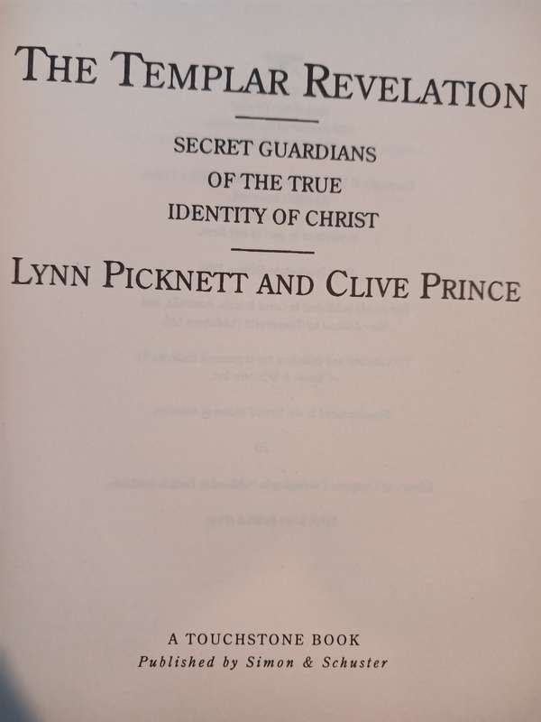 The Templar Revelation by Lynn Picknett & Clive Prince