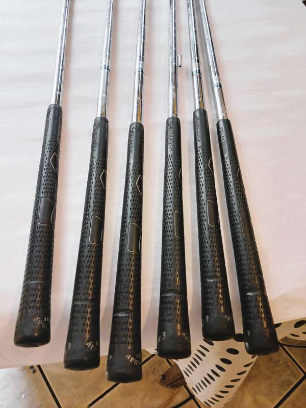 Callaway Golf Irons X-14, Steelhead, Big Bertha, 4 x Irons, Putter, Sand Wedge