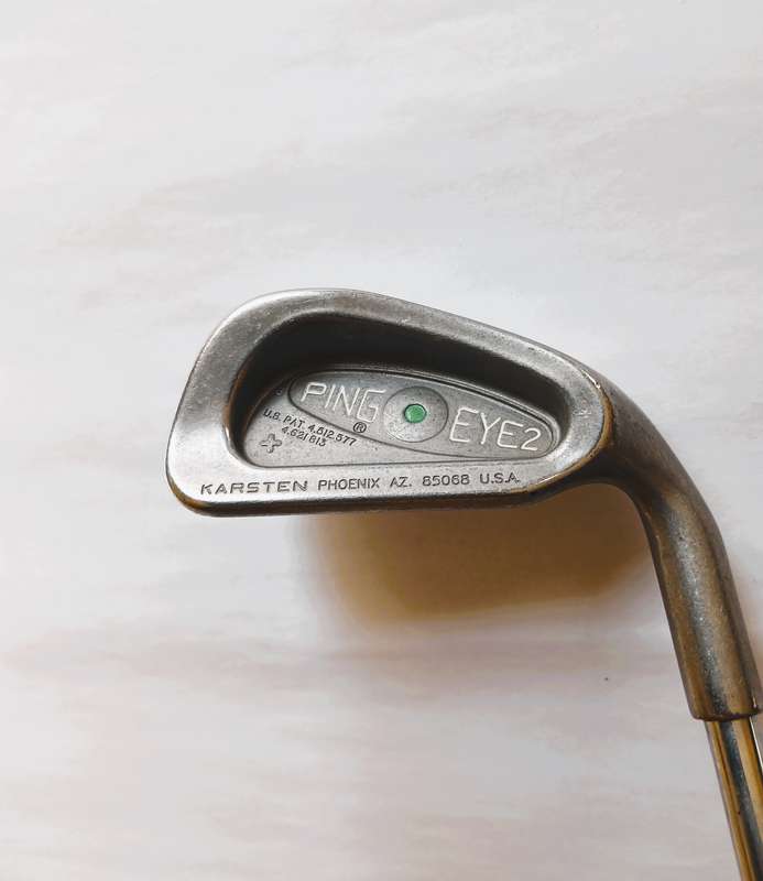 Ping Eye 2, Green Dot Golf Club, 3 iron
