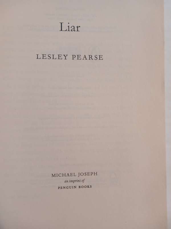Lesley Pearse, Liar