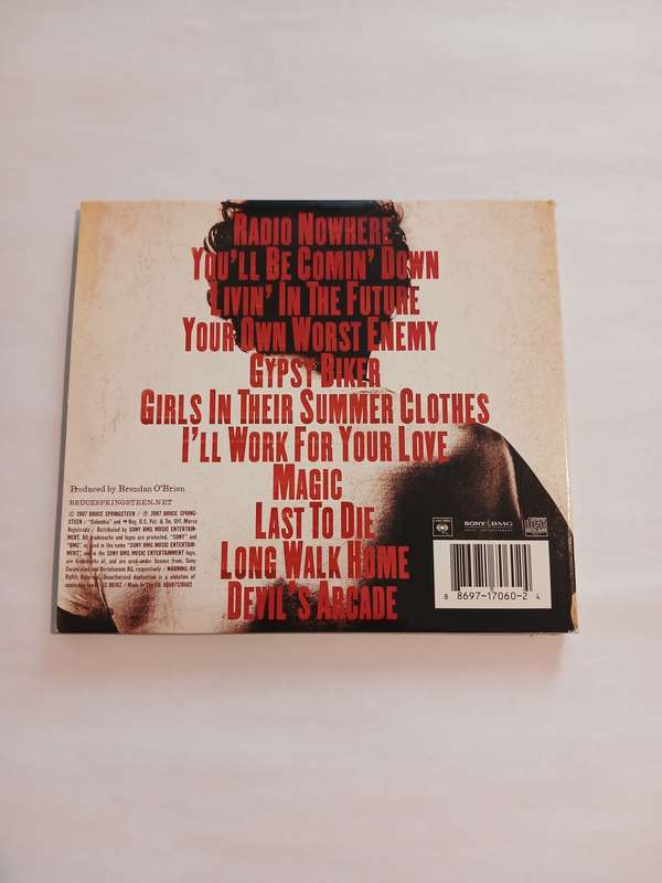 Bruce Springsteen, Magic CD, Europe