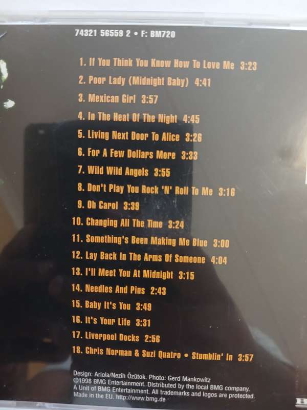 Smokie, The Collection CD, Europe