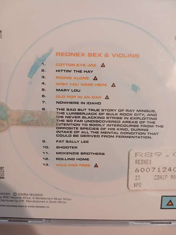 Rednex, Sex & Violins CD