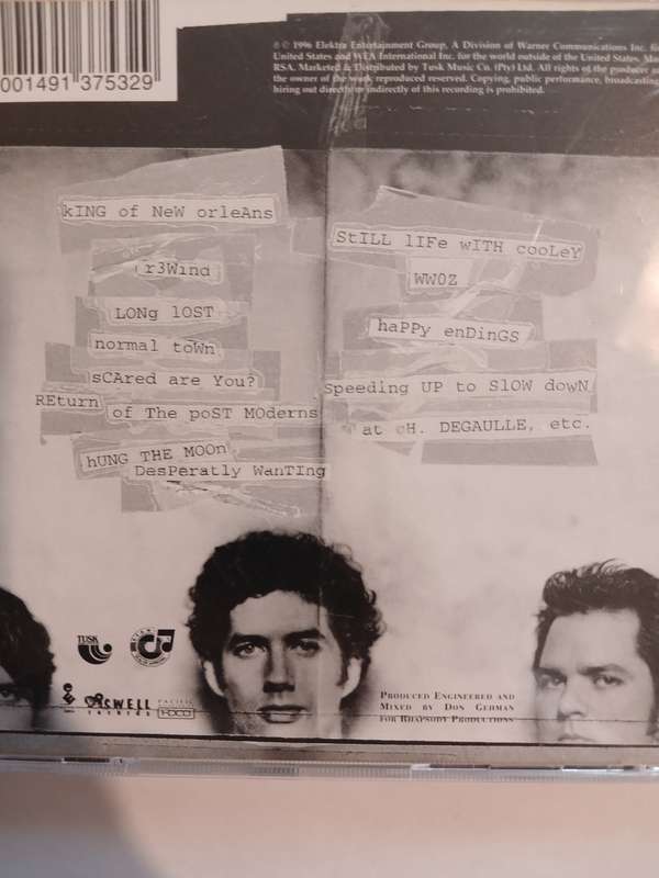 Better Than Ezra, Friction Baby CD