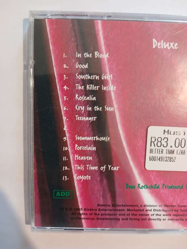 Better Than Ezra, Deluxe CD