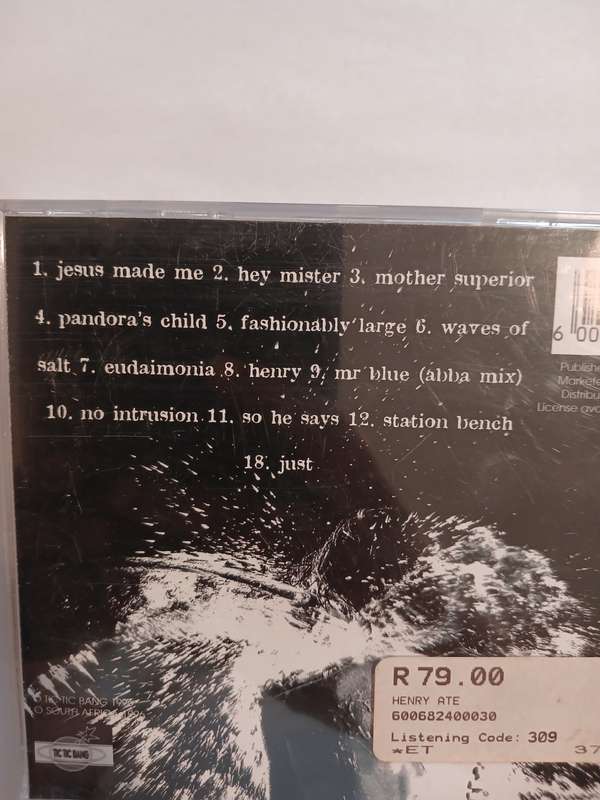 Henry Ate, Slap in the Face CD