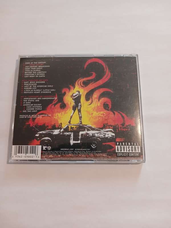 Green Day, 21st Century Breakdown CD, Europe