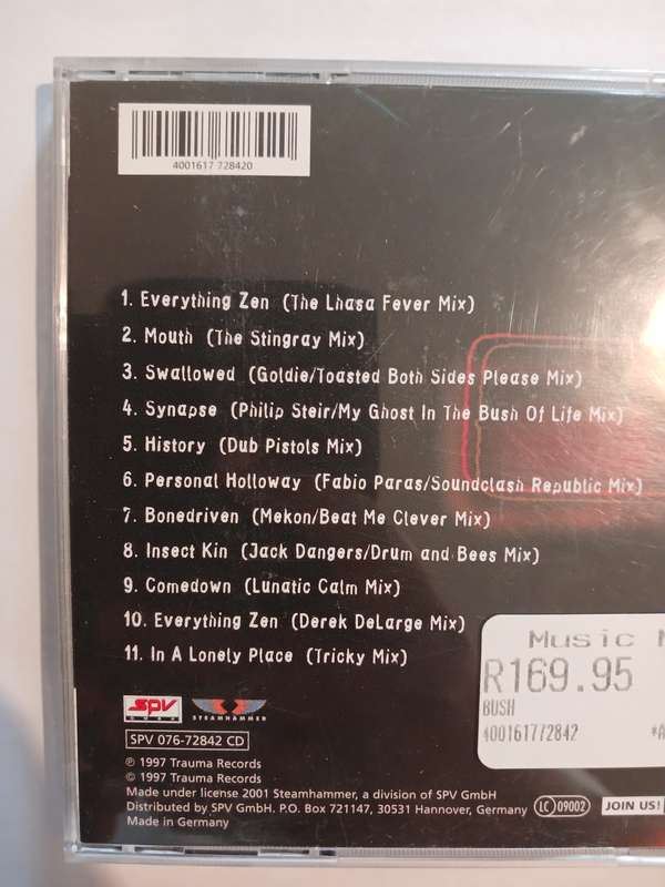 Bush, Deconstructed CD, Germany