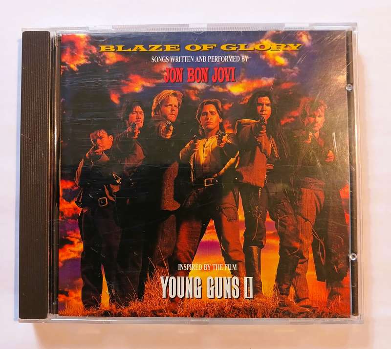 Jon Bon Jovi, Blaze of Glory, Young Guns II CD, Germany