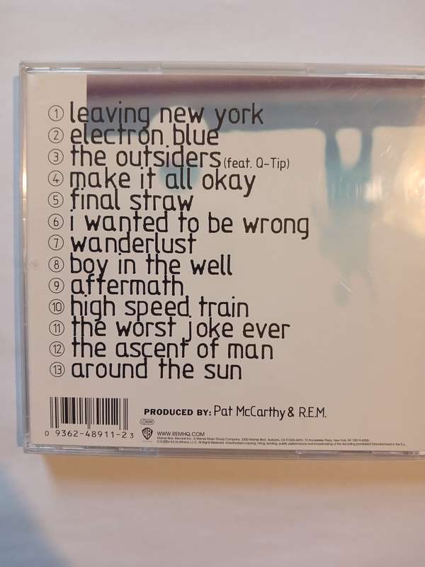 R.E.M. Around The Sun CD, Europe