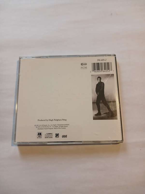 Sting, The Soul Cages CD, Europe