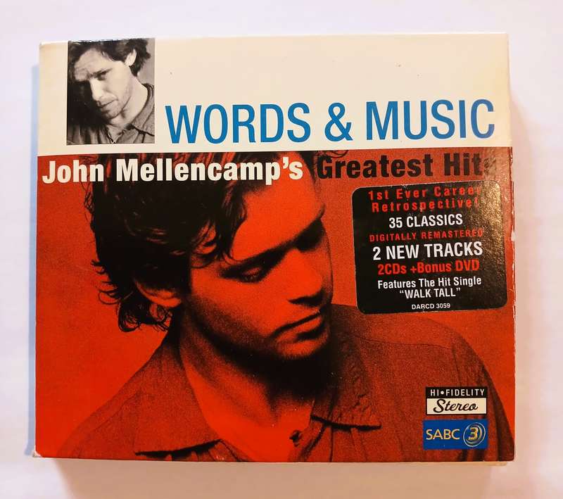 John Mellencamp, Words & Music, Greatest Hits, 2 x CD / DVD