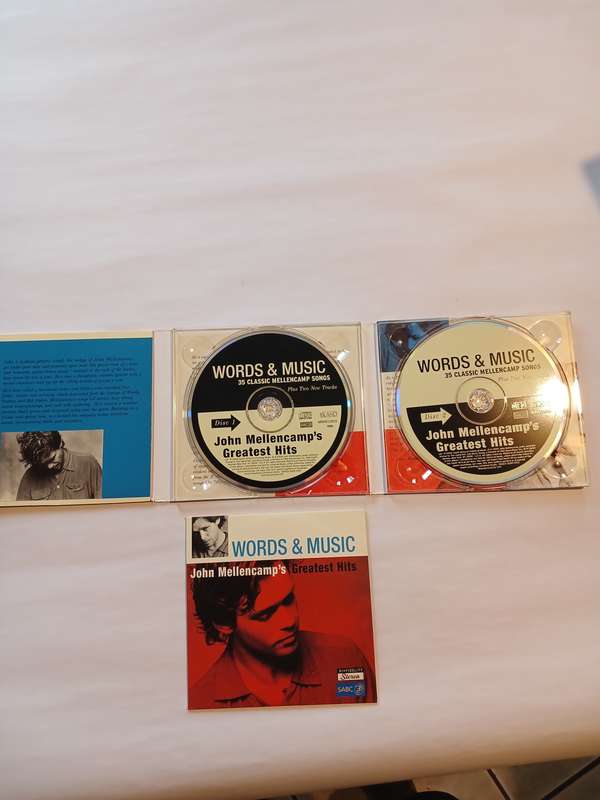 John Mellencamp, Words & Music, Greatest Hits, 2 x CD / DVD