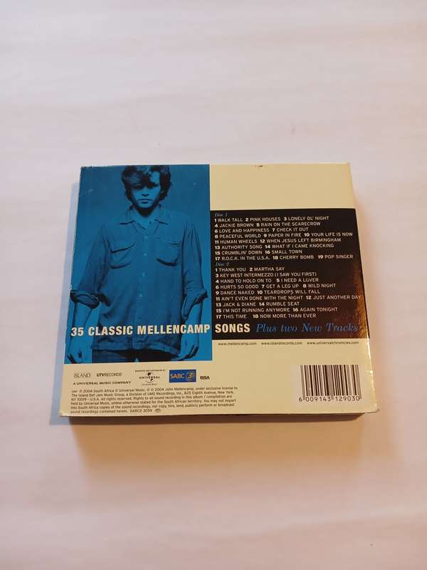 John Mellencamp, Words & Music, Greatest Hits, 2 x CD / DVD
