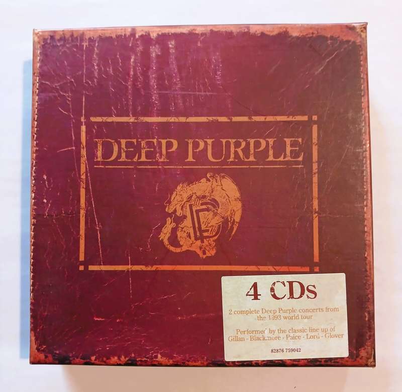 Deep Purple Live in Europe, 4 x CD Boxset, Europe