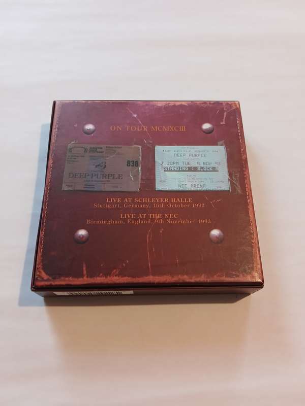 Deep Purple Live in Europe, 4 x CD Boxset, Europe