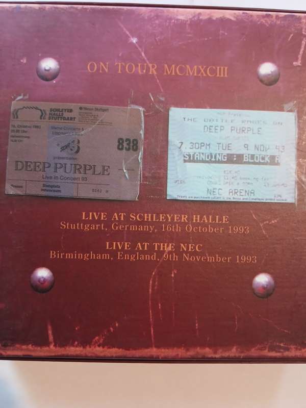 Deep Purple Live in Europe, 4 x CD Boxset, Europe