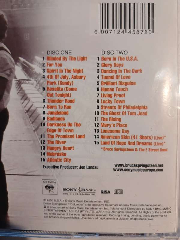 Bruce Springsteen, The Essential, 2 x CD