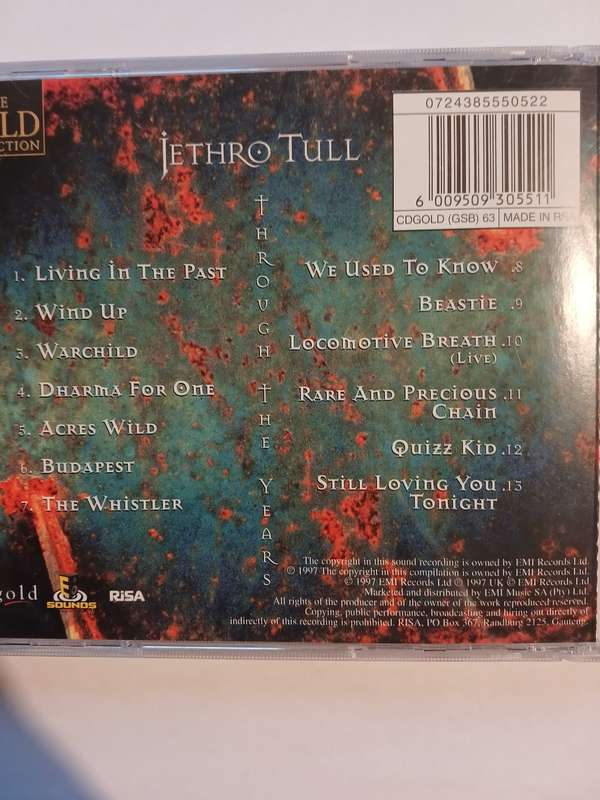Jethro Tull, Through The Years CD