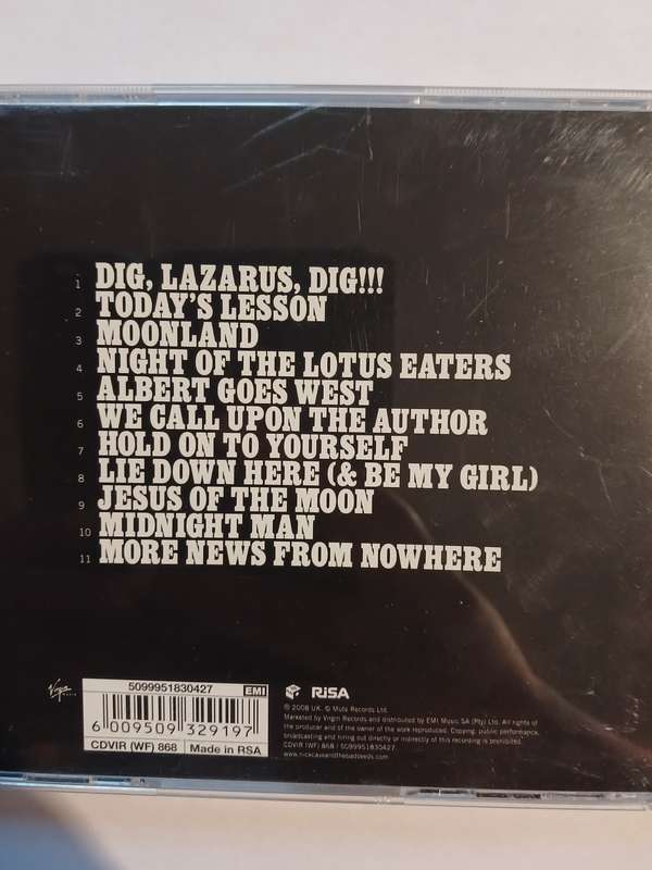Nick Cave & The Bad Seeds, Dig, Lazarus, Dig!!! CD