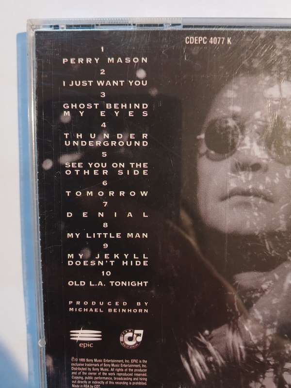 Ozzy Osbourne, Ozzmosis CD