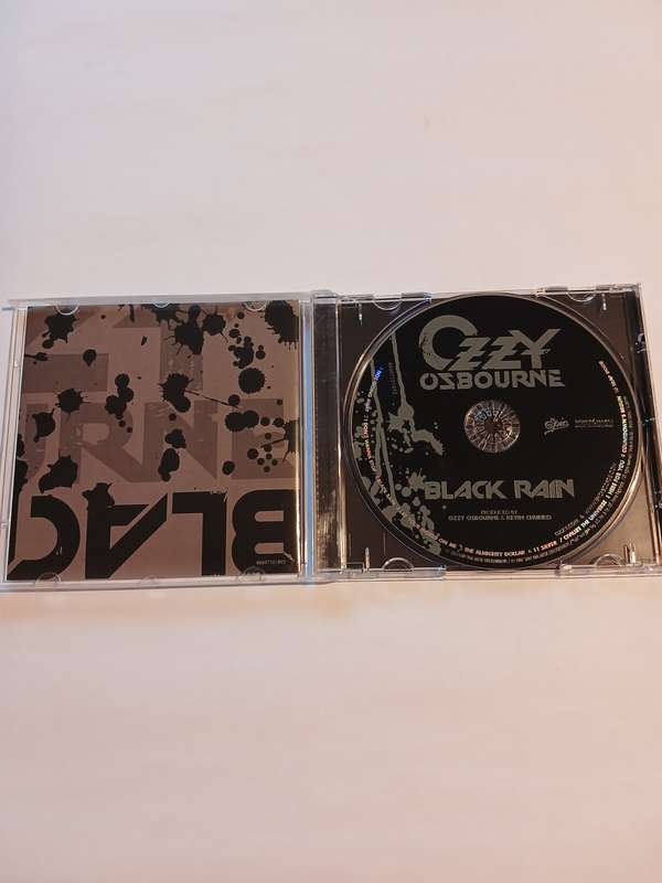 Ozzy Osbourne, Black Rain CD, Europe