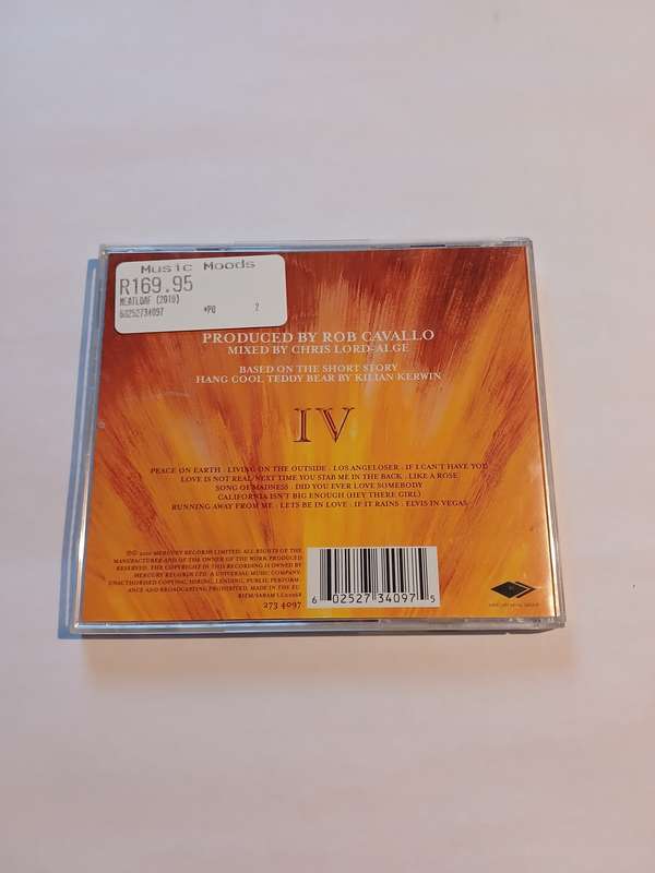 Meat Loaf, Hang Cool Teddy Bear CD, Europe
