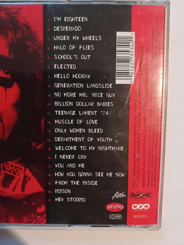 Alice Cooper, The Definitive CD, Germany, Remastered