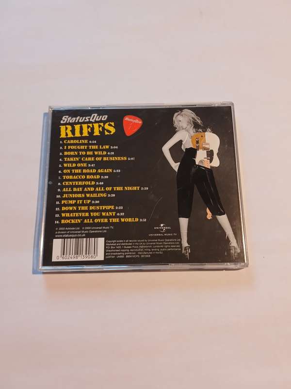 Status Quo, Riffs CD, UK