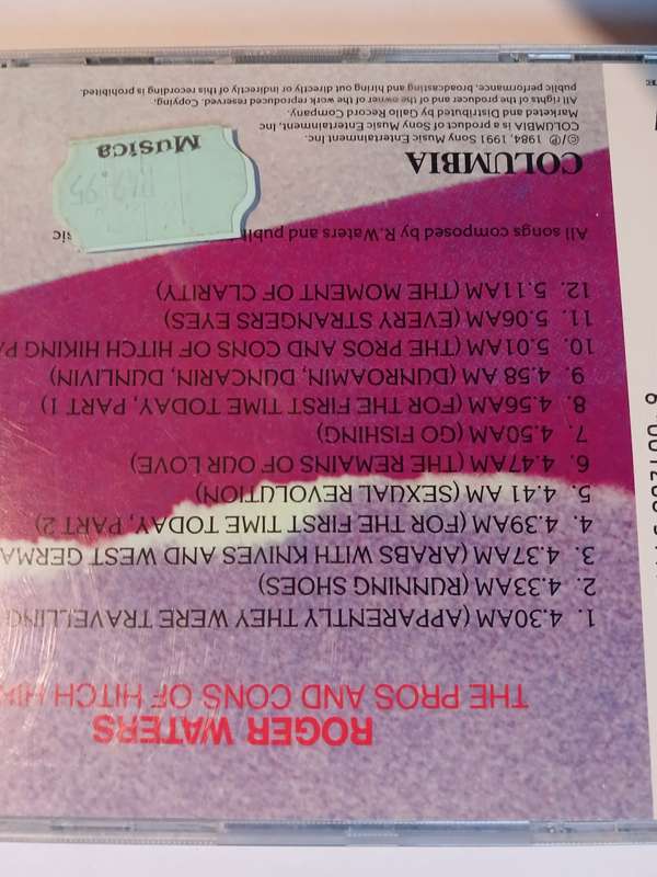 Roger Waters, The Pros and Cons of Hitchiking CD