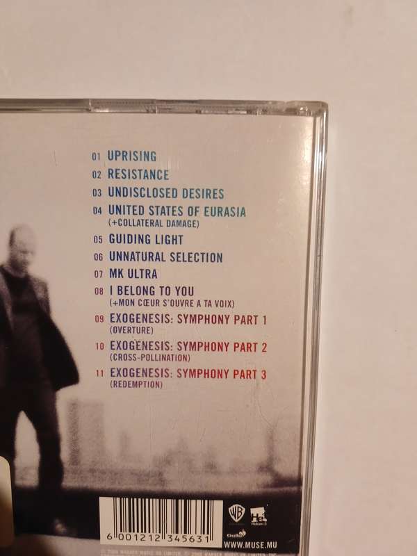 Muse, The Resistance CD