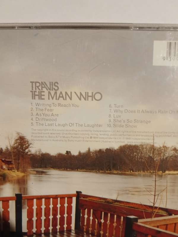 Travis, The Man Who CD, Australia