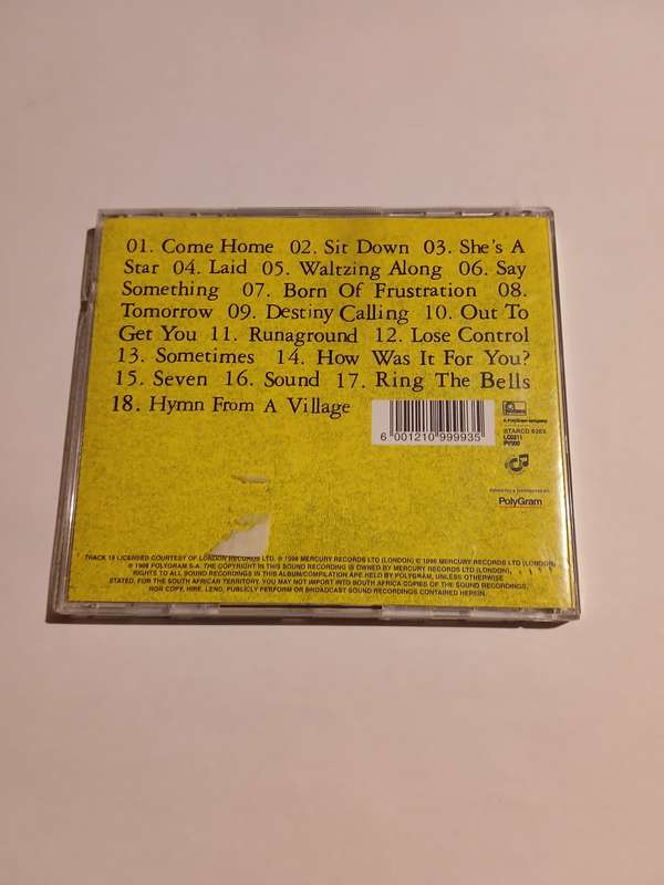 James, The Best Of CD