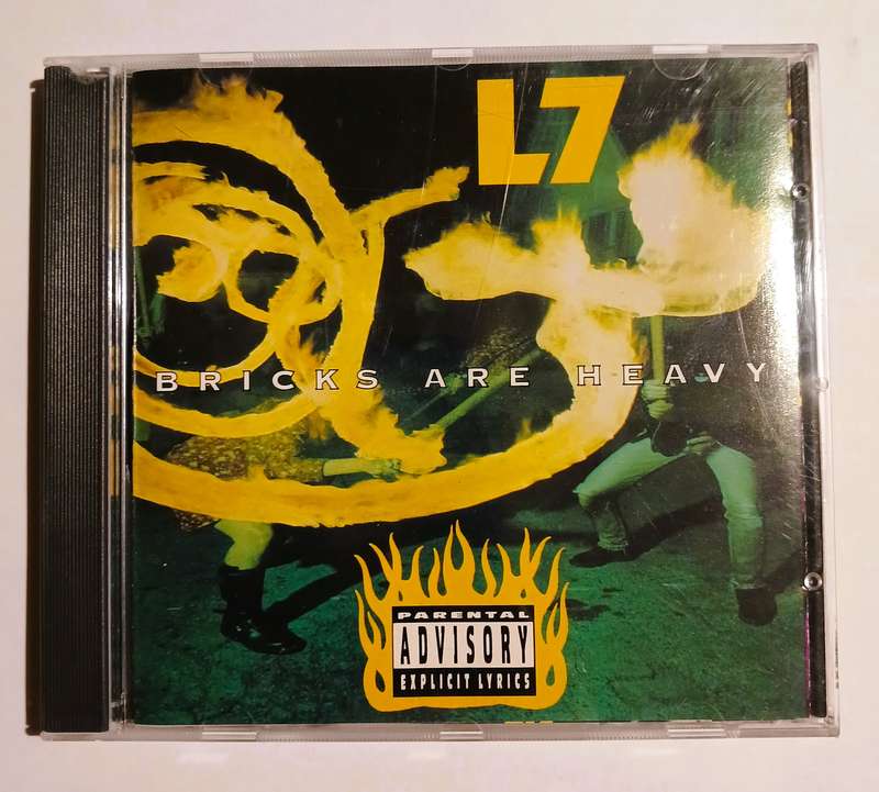 L7, Bricks are Heavy CD, US