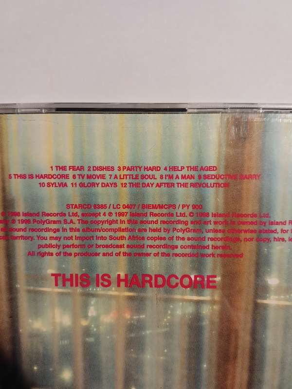Pulp, This is Hardcore CD