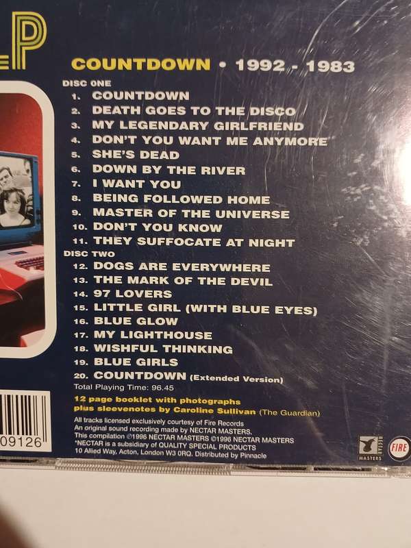 Pulp, Countdown 1992-1983, 2 x CD, UK