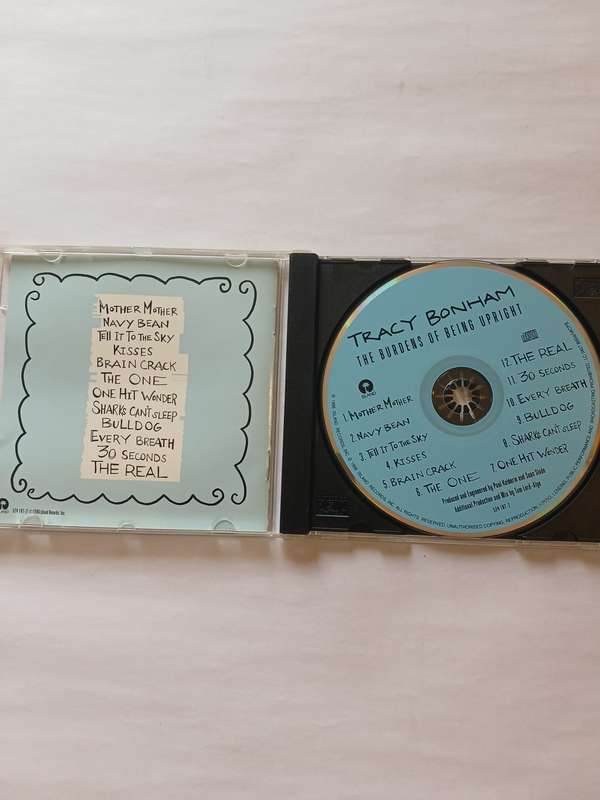 Tracy Bonham, The Burdens of Being Upright CD, US