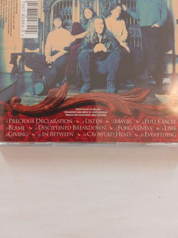 Collective Soul, Disciplined Breakdown CD, EU