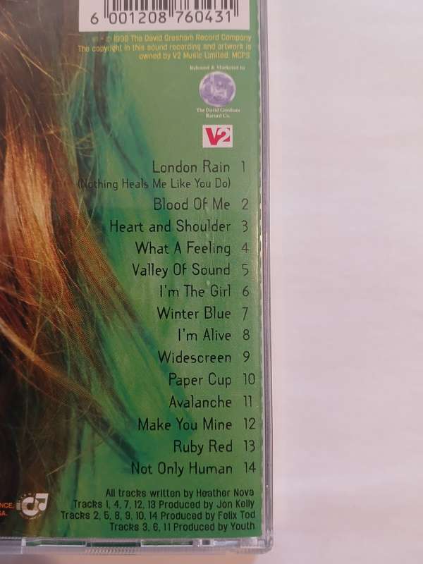 Heather Nova, Siren CD