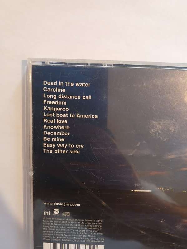 David Gray, A New Day at Midnight CD, Germany