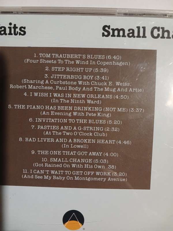 Tom Waits, Small Change CD, Germany