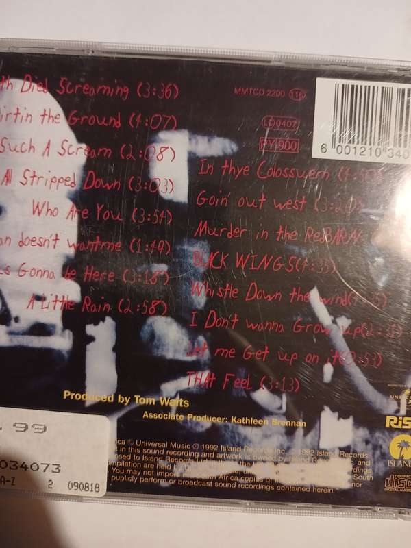 Tom Waits, Bone Machine CD